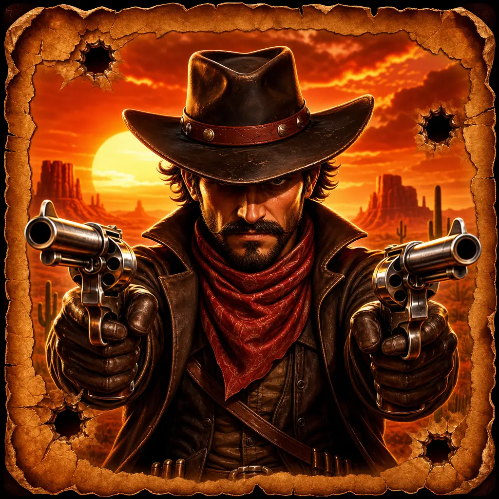 Wanted Dead or a Wild slot game cover