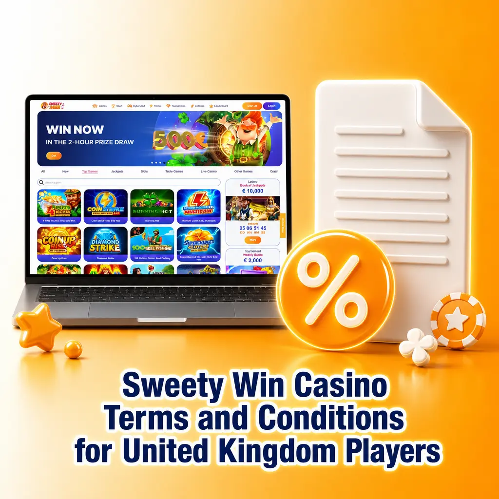 Sweety Win Casino terms and conditions for UK players
